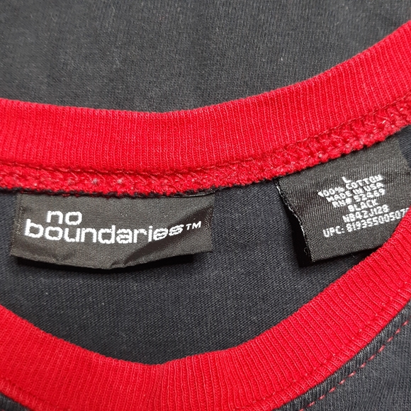 Vintage 90s No Boundaries Oriental Dragon Felt LS Tee Large - Picture 7 of 7